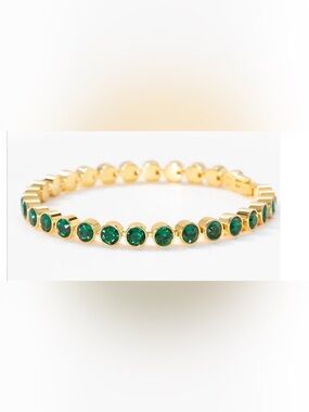 Touchstone Crystal mini ice bracelet Golden Green BNIB last one!